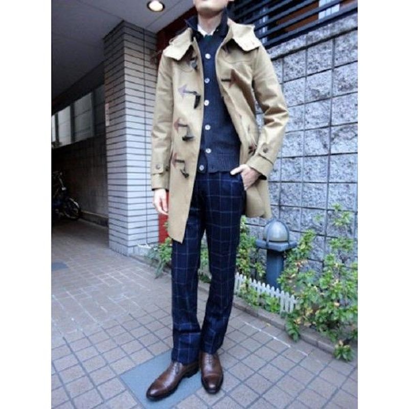 104 ゴム引き ダッフルコート 1