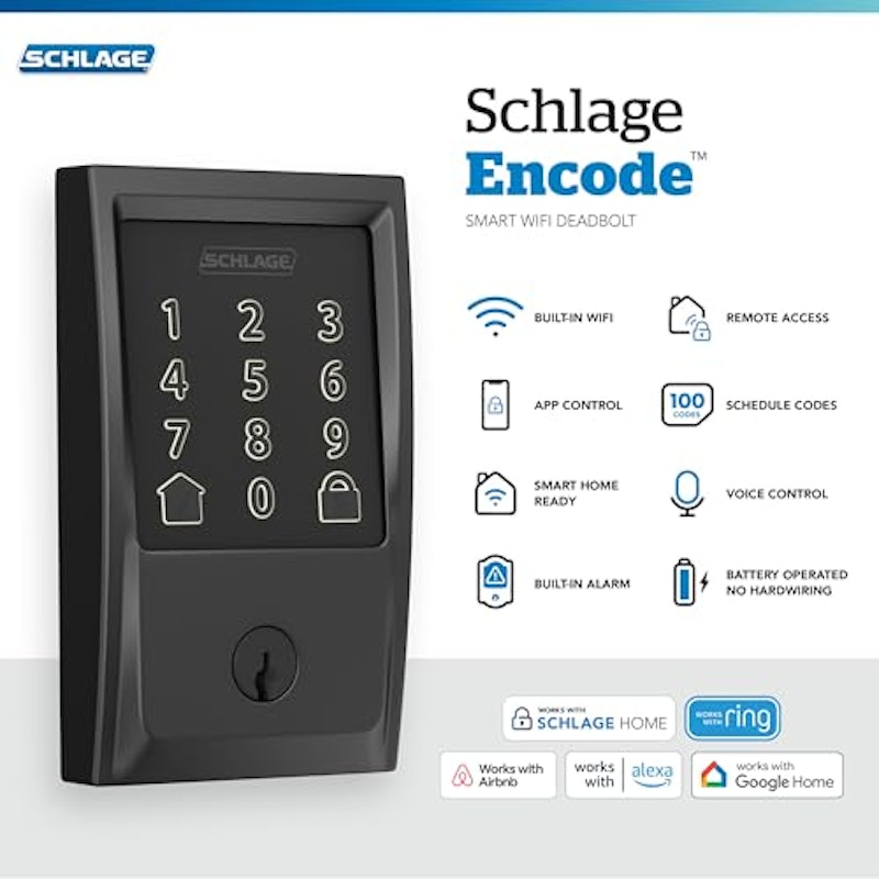 Schlage Encode Smart WiFi Deadbolt 2