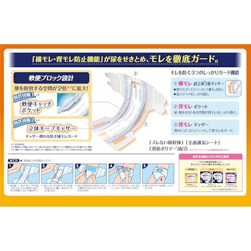 横モレあんしんテープ止め 2