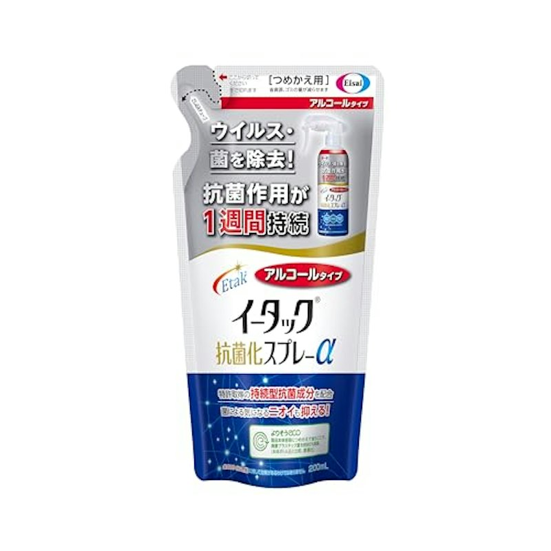 抗菌化スプレーα アルコールタイプ つめかえ用 1