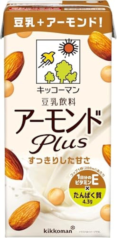 豆乳飲料 アーモンドPlus 1