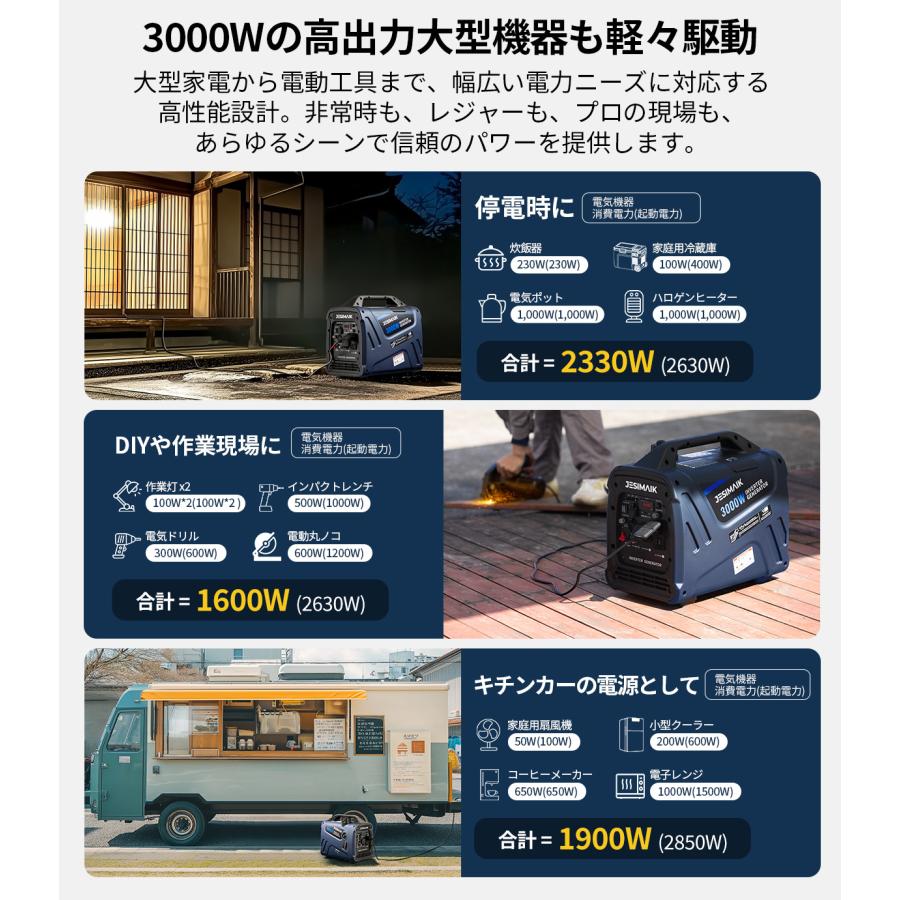 インバーター発電機 4
