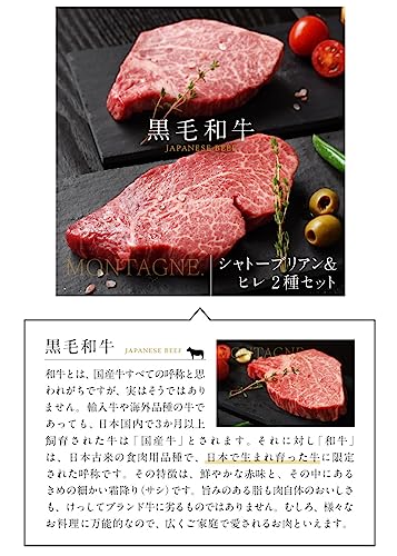 シャトーブリアン&ヒレ ステーキ 4