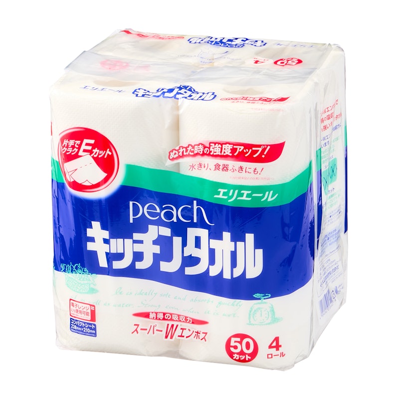 エリエール ピーチキッチンタオル 1