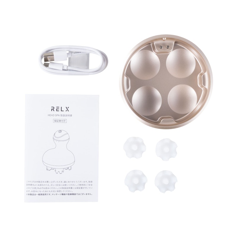 ヘッドスパ 電動頭皮ブラシ 4