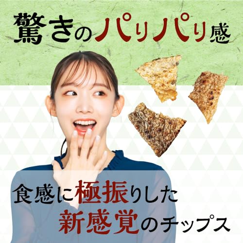 炙り鮭皮チップス 4
