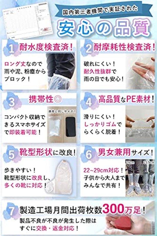 使い捨てシューズカバー 5