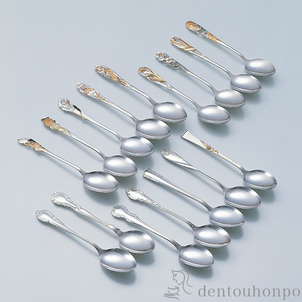 シルバー950 SILVER スプーン 銀 鶴 Noritake 出産祝いに贈る銀の