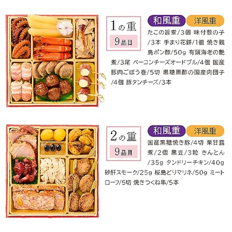 肉三昧おせち 4