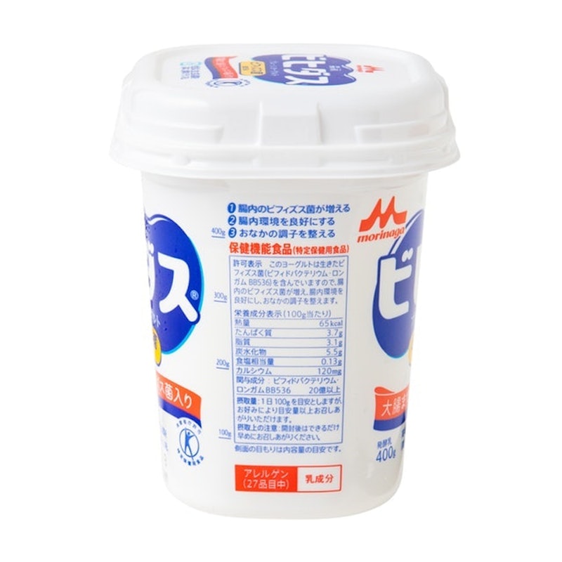 ビヒダスBB536 プレーンヨーグルト400g×6個 2