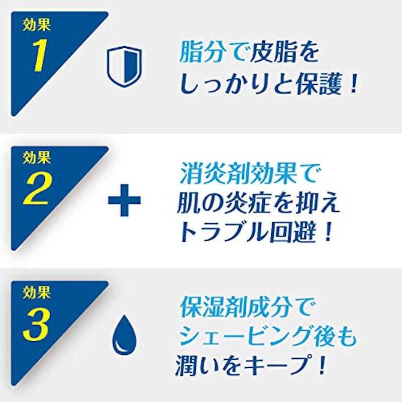 シルクプロテイン配合 シェービングジェル 5