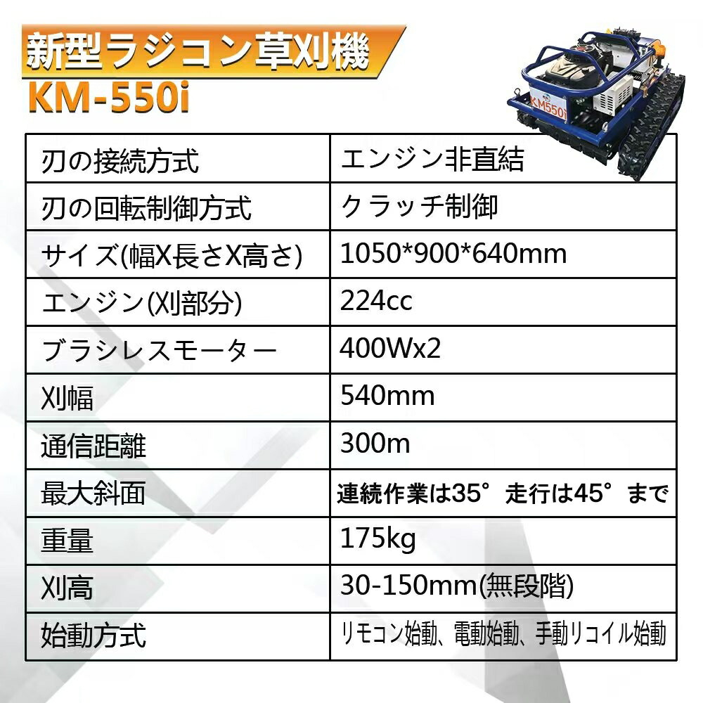ラジコン草刈機 4