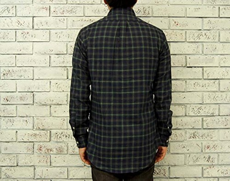CUSTOM FIT チェック BD シャツ 2