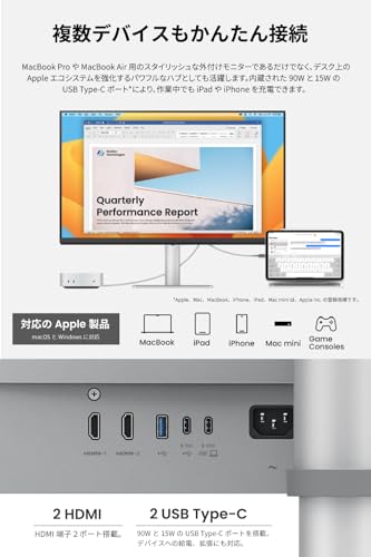 4K Mac向けモニター 5