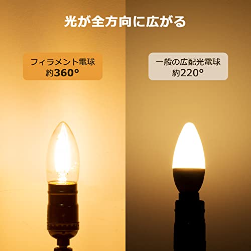 シャンデリア電球 4