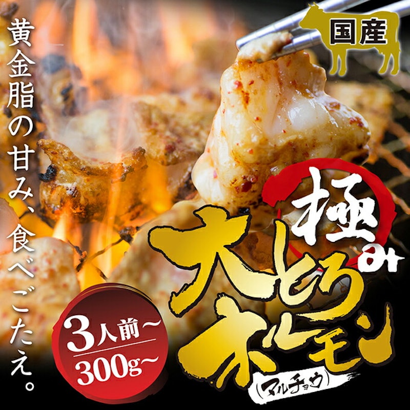 国産牛・漬けダレ付き味付ホルモン 1