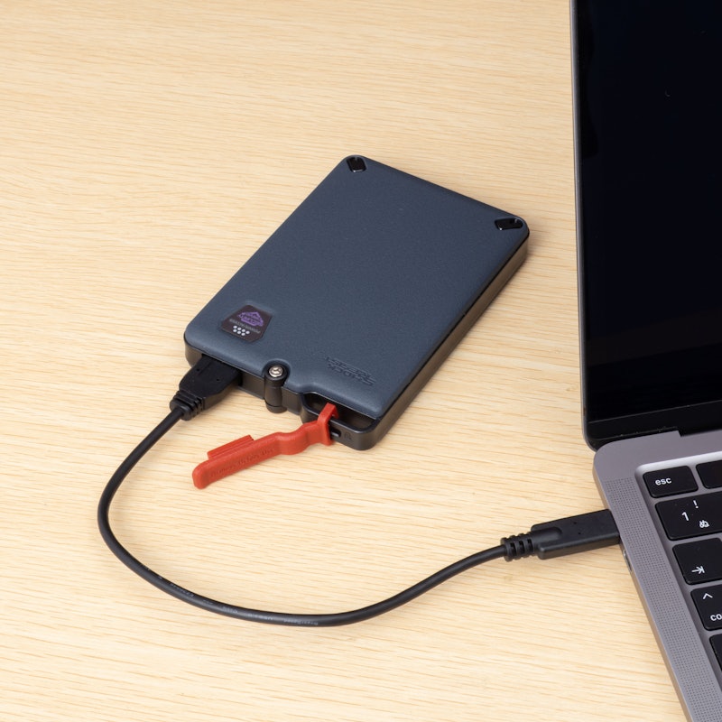 セキュリティポータブルSSD 2