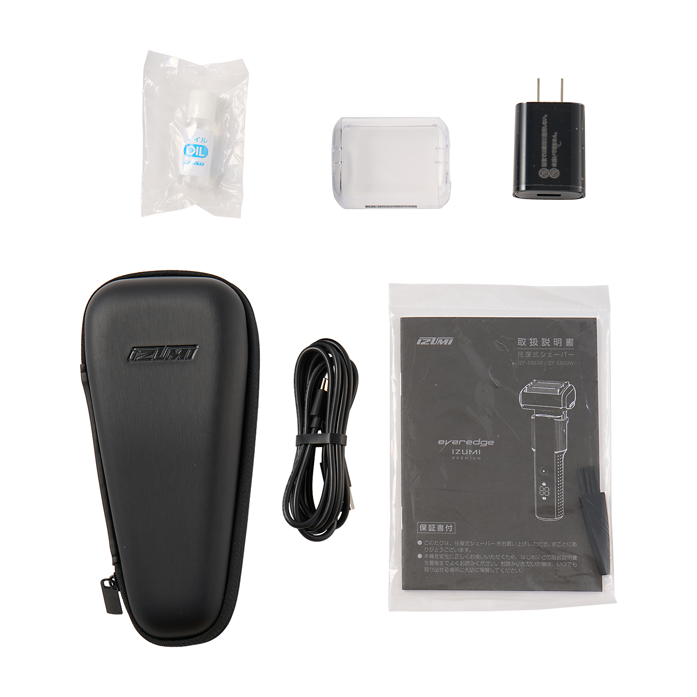 マクセル IZUMI everedge メンズシェーバー IZF-E863W-Kを検証レビュー