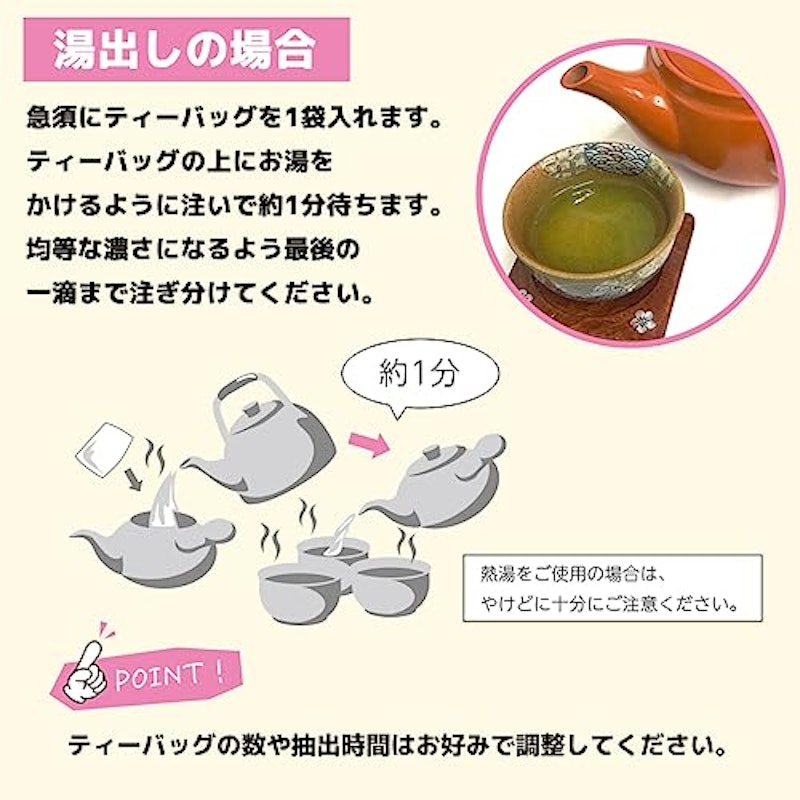 緑茶ティーバッグ 7