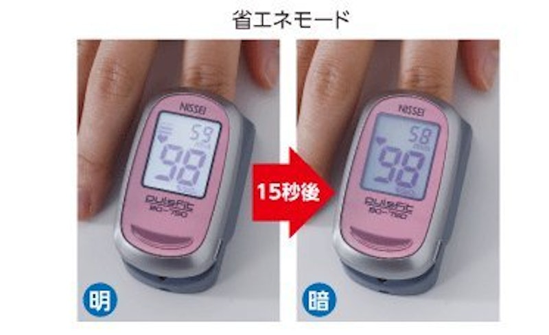 指先クリップ型パルスオキシメータ パルスフィット 7