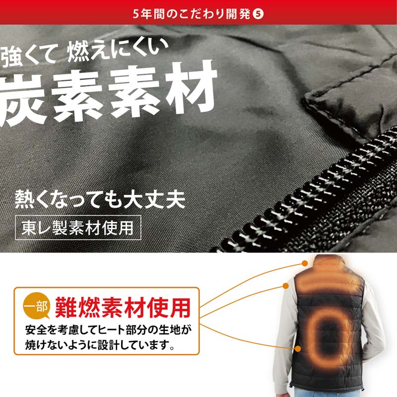 電熱ベスト 7