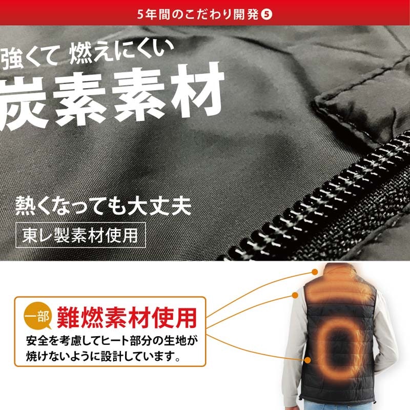 電熱ベスト 7