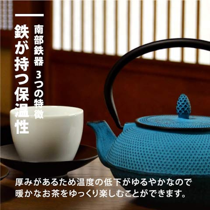 のレン ロジ・アソシエイツ 南部鉄器 急須 カラー ドーム霰 4