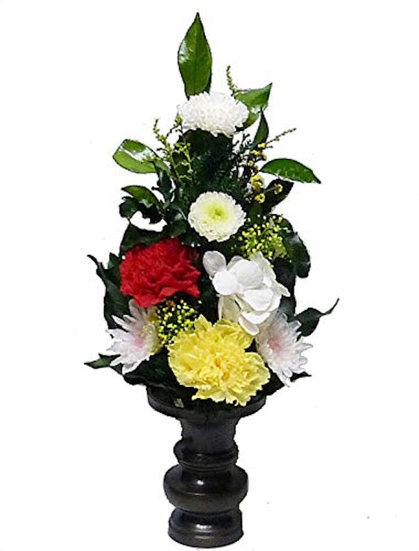 仏花倶楽部のプリザーブドフラワー仏花 1