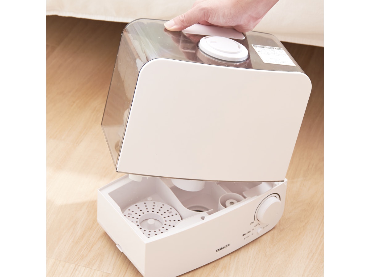 ハイブリッド式加湿器 山善 ハイブリッド式加湿器 MZH-A553をレビュー!クチコミ・評判