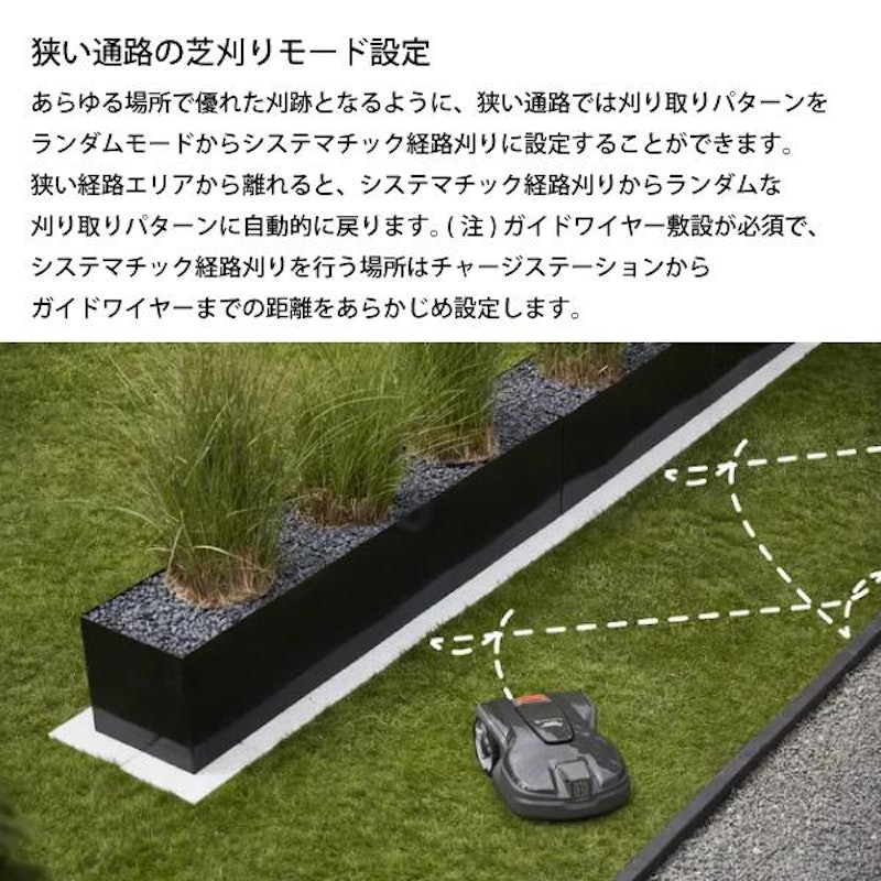 ロボット芝刈機 Automower™ Aspire™ R4 8