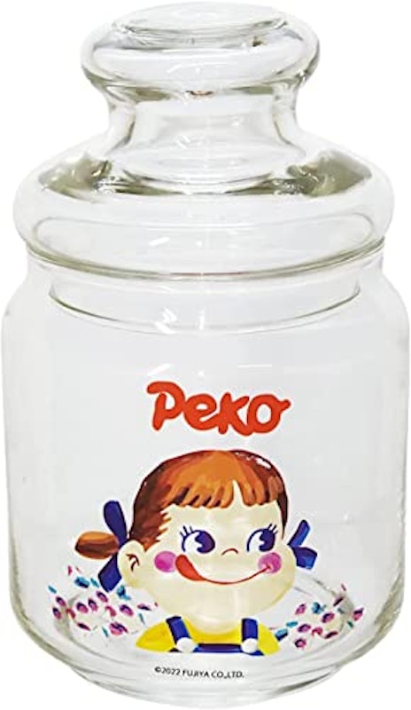 ペコちゃん ガラスキャンディーポット 1
