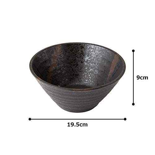 美濃焼 麺鉢 しぶき 4
