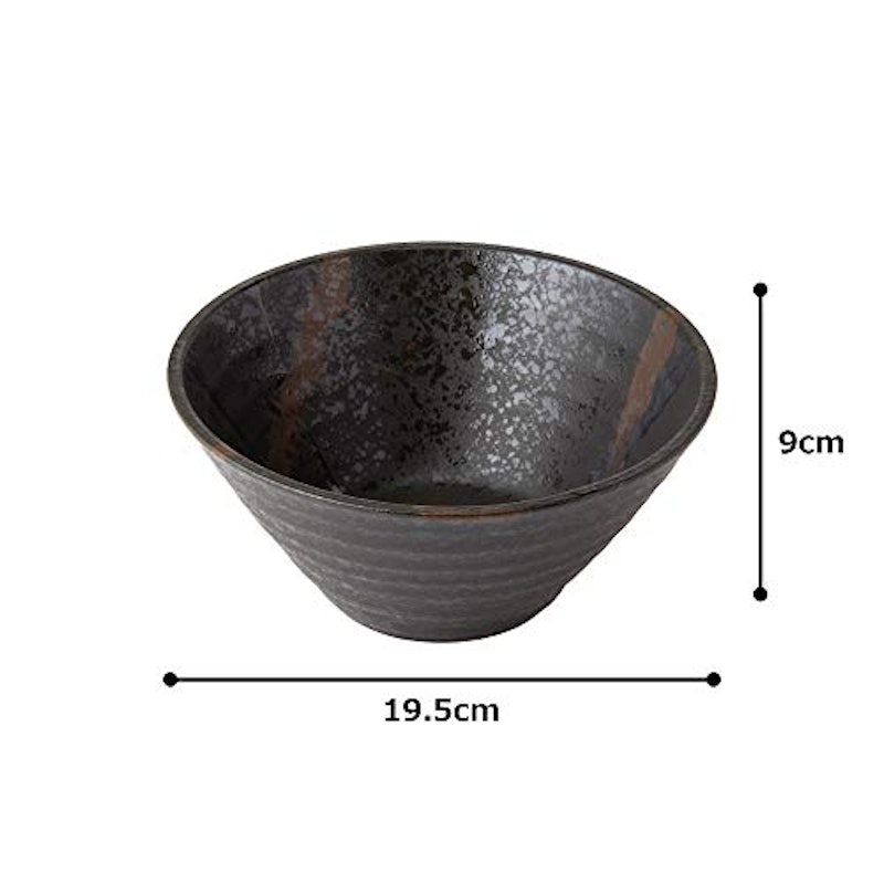 美濃焼 麺鉢 しぶき 4