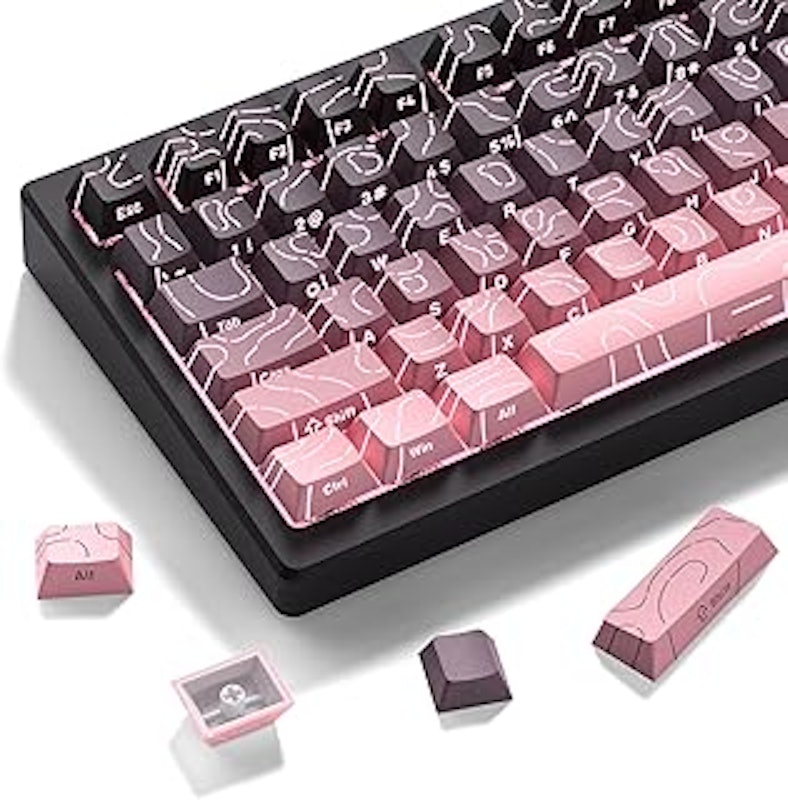 等高線キーキャップ 4.0 Cherryプロファイル 1