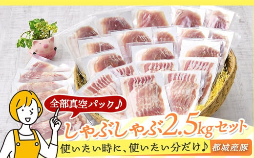 おさつポーク しゃぶしゃぶ2.5kgセット 2