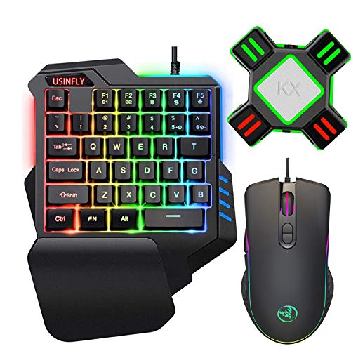 片手キーボードマウスコンバーターセット 1
