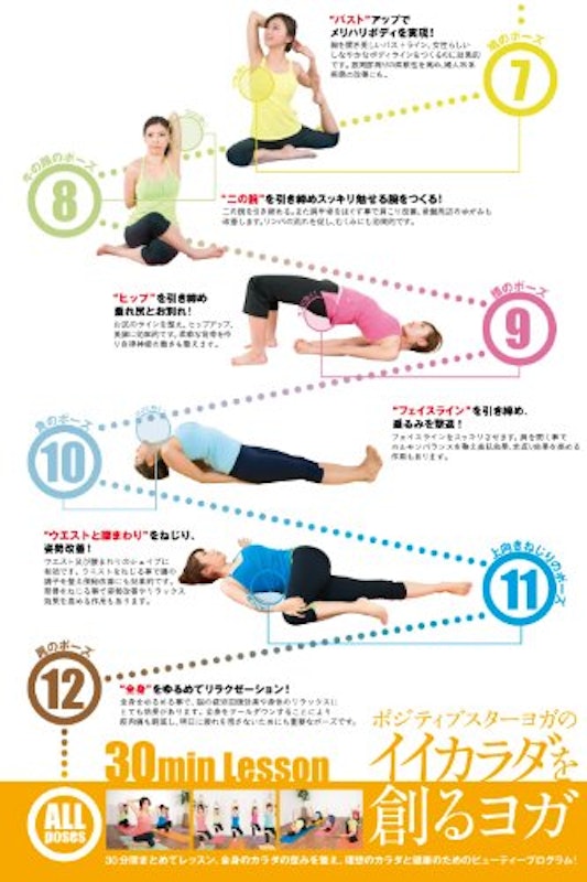 ポジティブスターヨガの「イイカラダを創るヨガ」 4