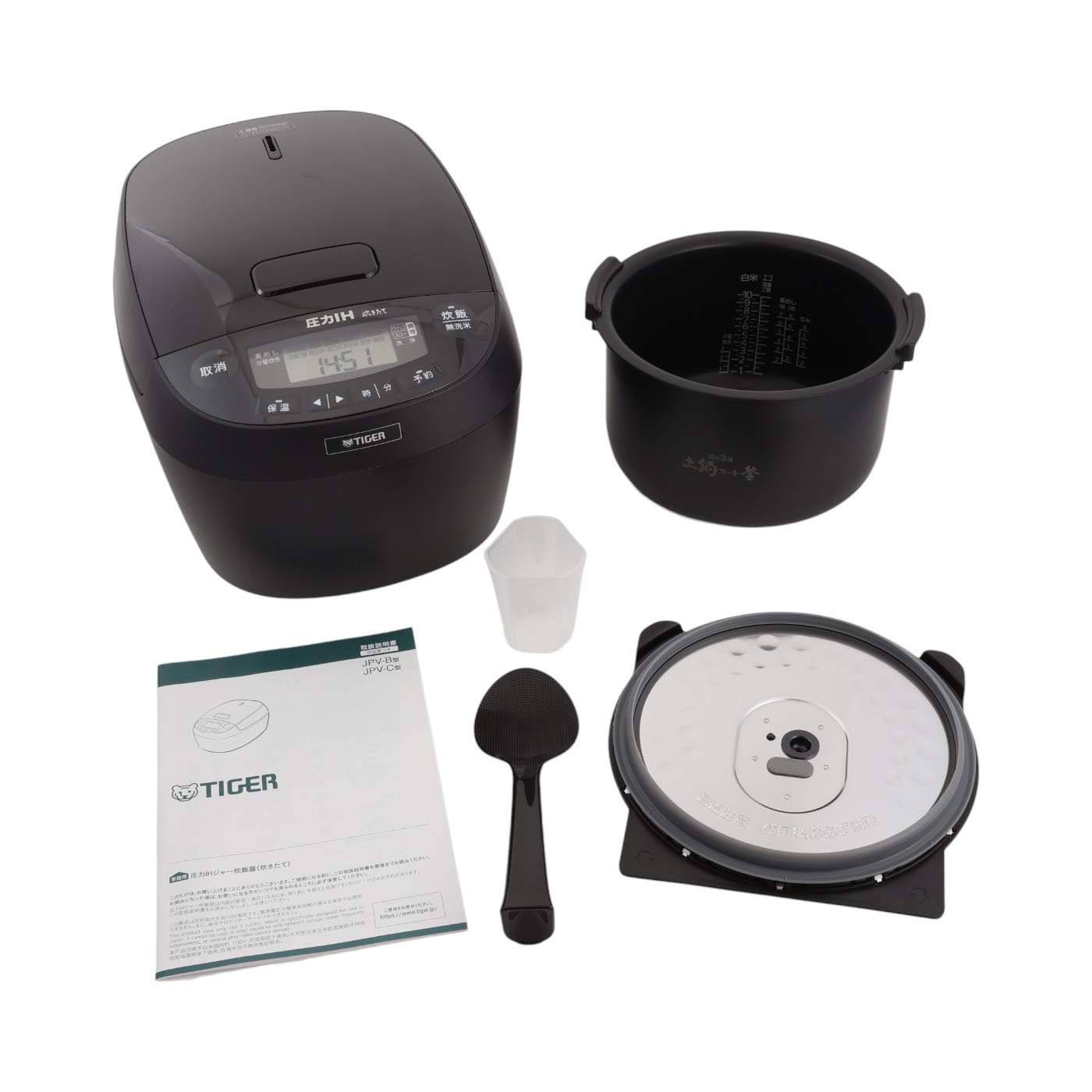 タイガー魔法瓶 炊きたて 圧力IHジャー炊飯器 JPV-C180を検証レビュー