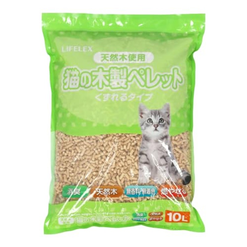 猫の木製ペレット 1