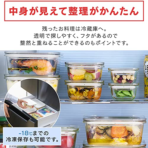 耐熱ガラス容器 8点セット 3