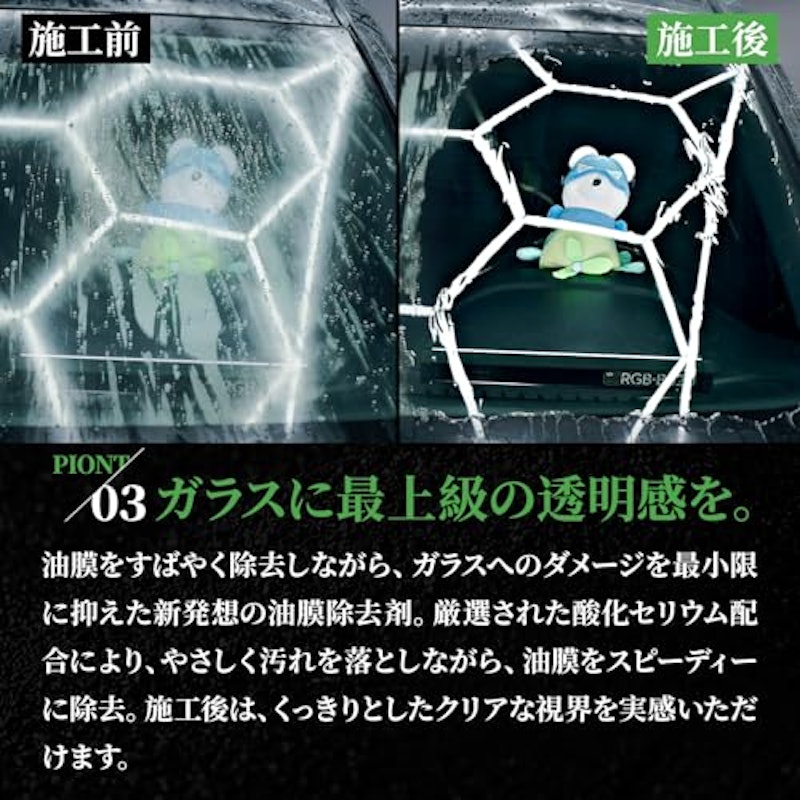 車用ガラスクリーナー 3