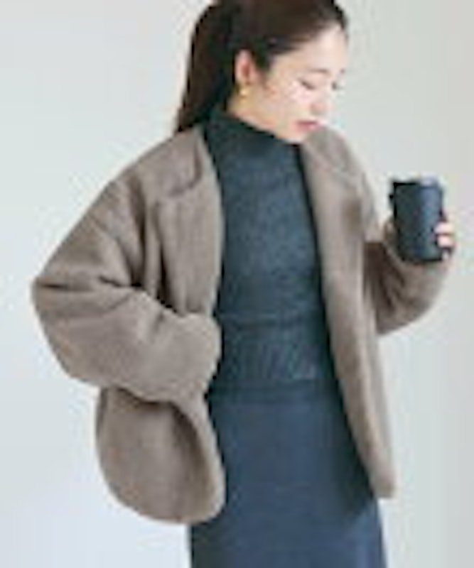 ボアブルゾン 23