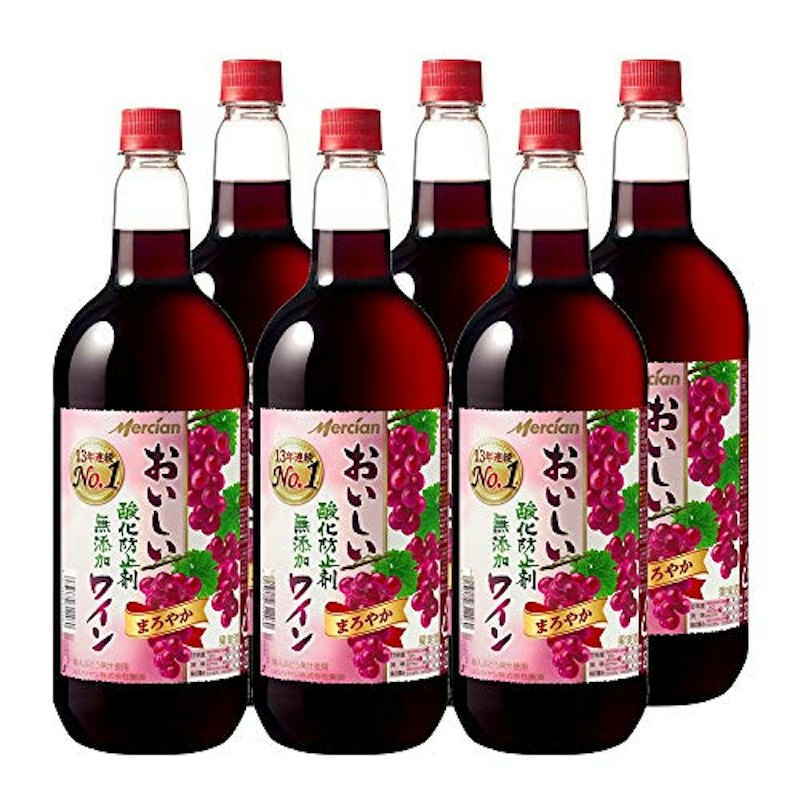 おいしい酸化防止剤無添加赤ワイン 1