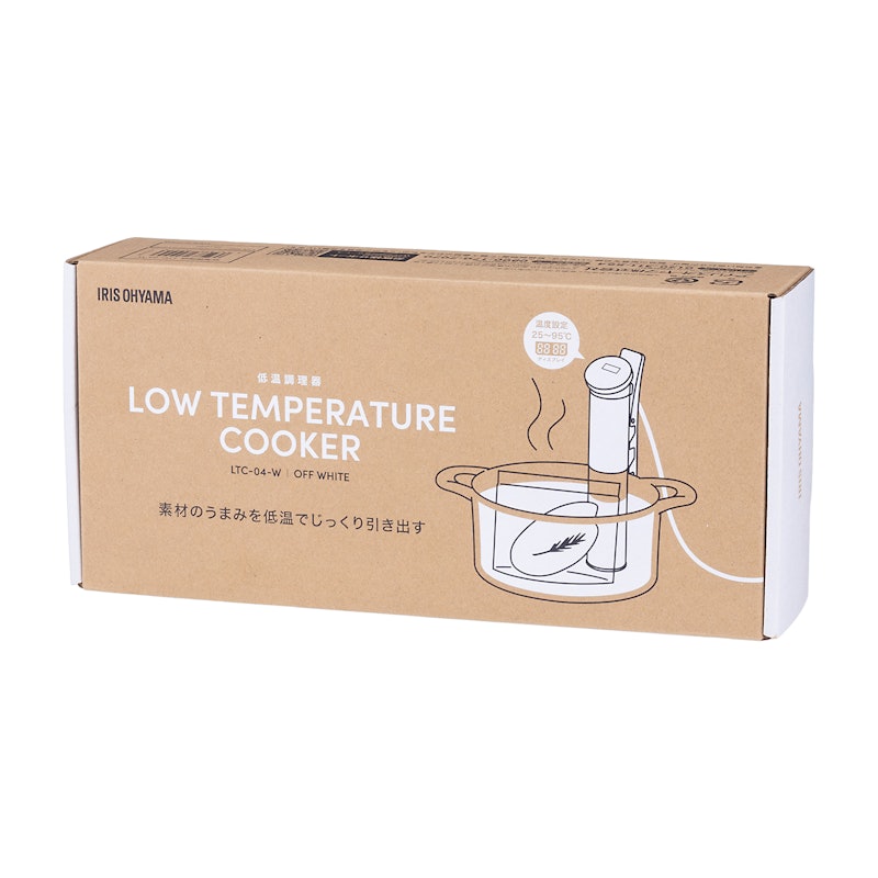アイリスオーヤマ 低温調理器 LTC-04を検証レビュー!低温調理器の アイリスオーヤマ 低温調理器 LTC-04を検証レビュー!低温調理器の