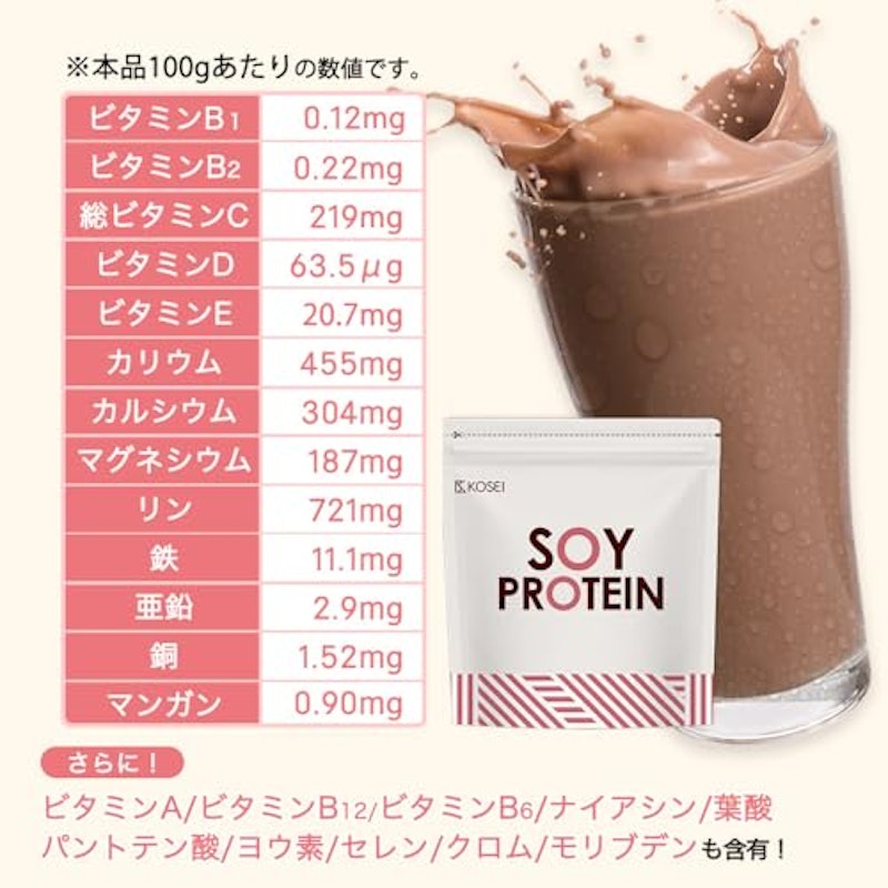 ソイプロテイン 6