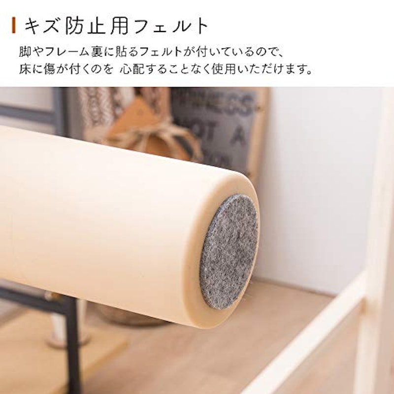 天然木スノコベッド セレナ 6