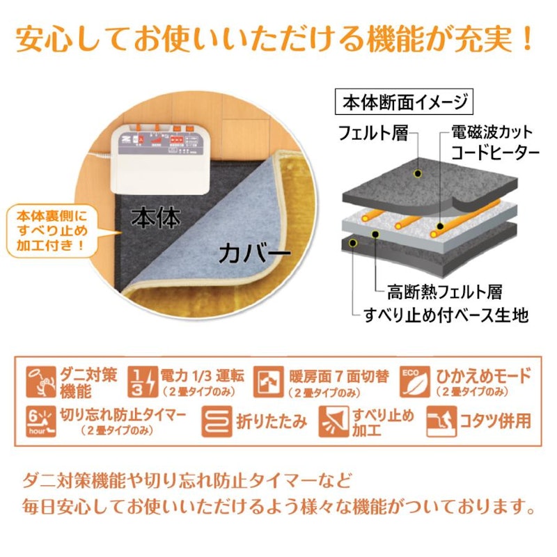 ホットカーペット Sシリーズ 3