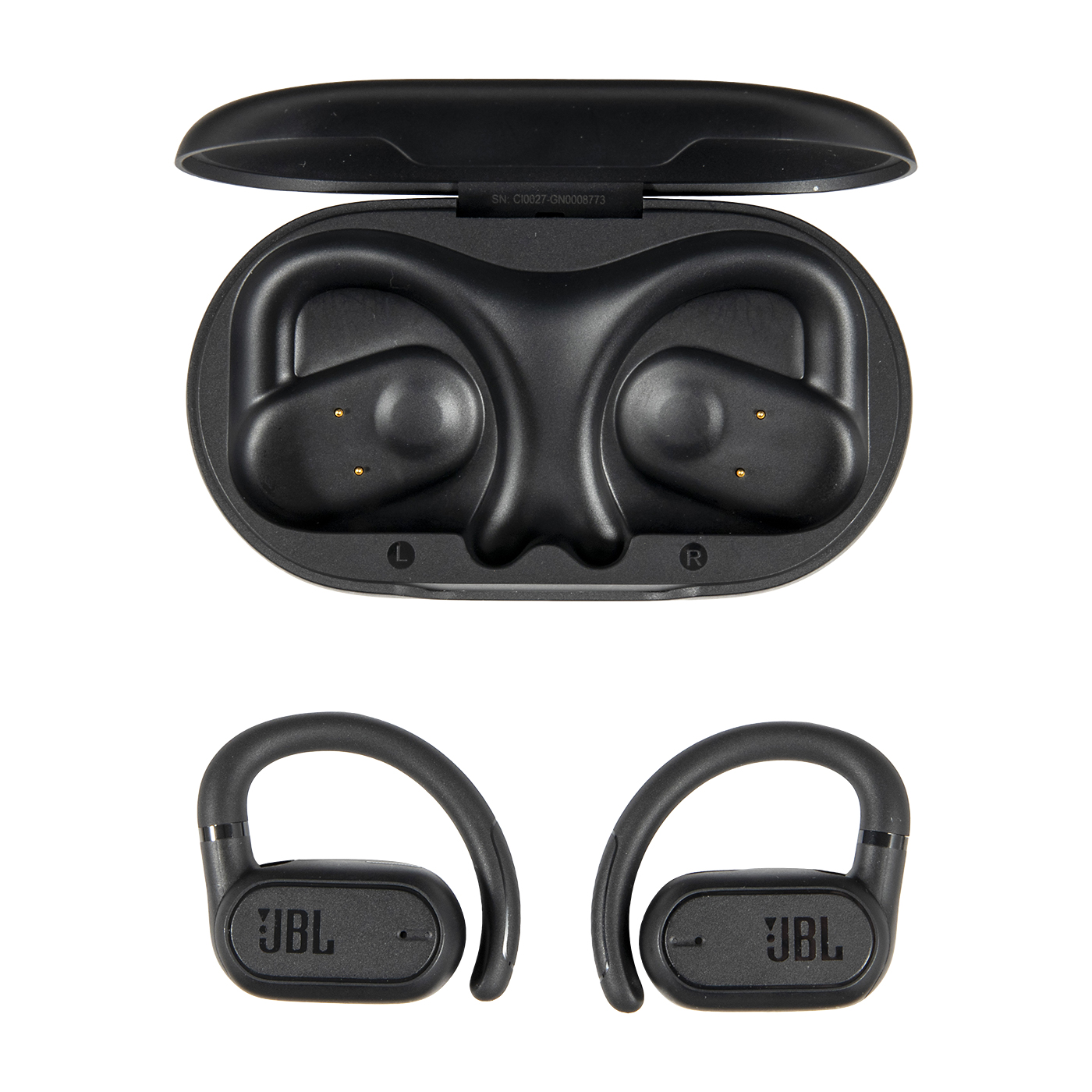 美品 JBL SOUNDGEAR SENSE ブラック ワイヤレスイヤホン JBL Soundgear Sense True Wireless Earbuds in Black