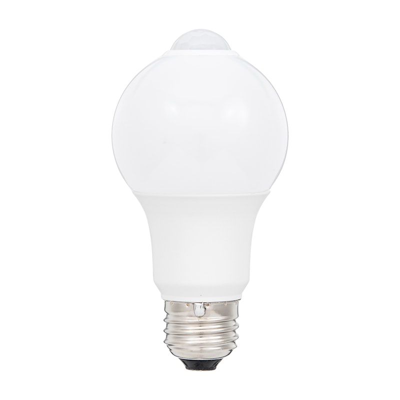 LED電球 E26 60形相当 人感明暗センサー付 電球色 1