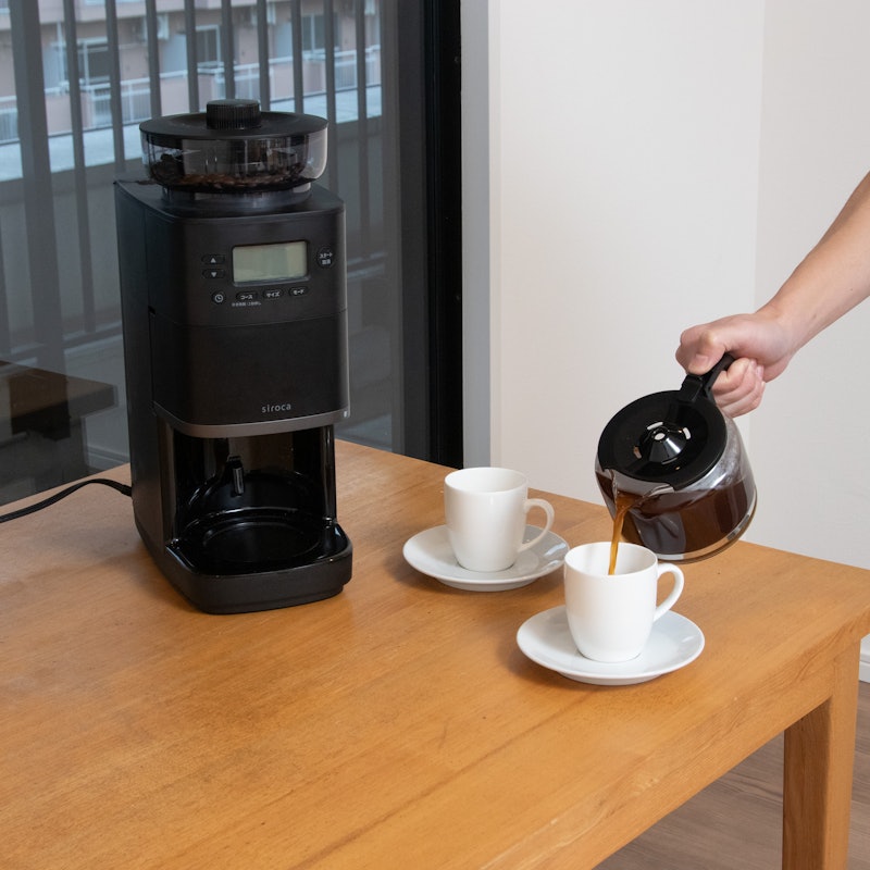 コーン式全自動コーヒーメーカー カフェばこPRO 7